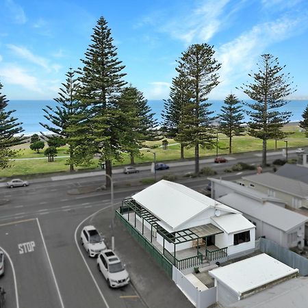 Hotel The Nautilus Napier Exteriér fotografie Aerial view of the beach at the northern end of the town
