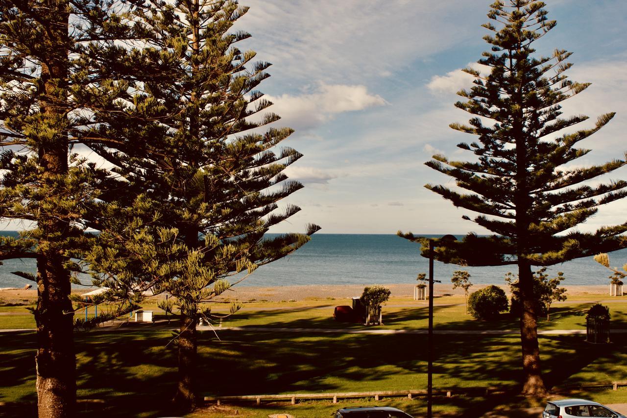 Hotel The Nautilus Napier Exteriér fotografie View of the beach from the main street